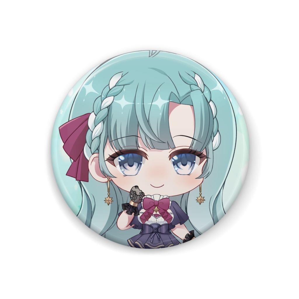 天響りつか にっこり缶バッジ