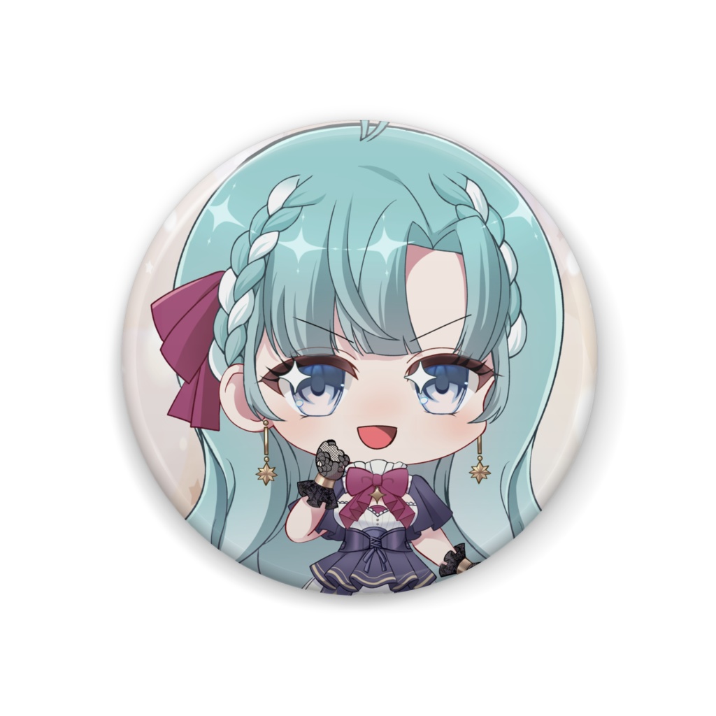 天響りつか キラキラ缶バッジ