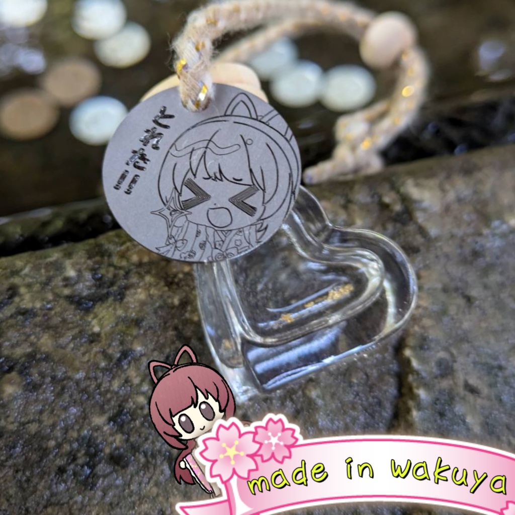 まろんの砂金「♡」貯金箱🐖
