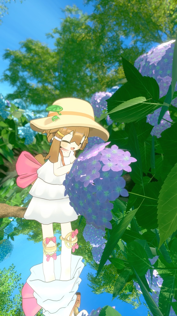 【PB対応】まめひなた対応ドレス/Mamehinata_Dress VRC用