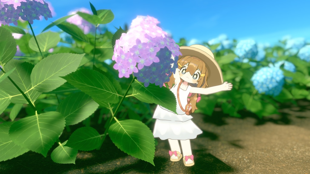 【PB対応】まめひなた対応ドレス/Mamehinata_Dress VRC用