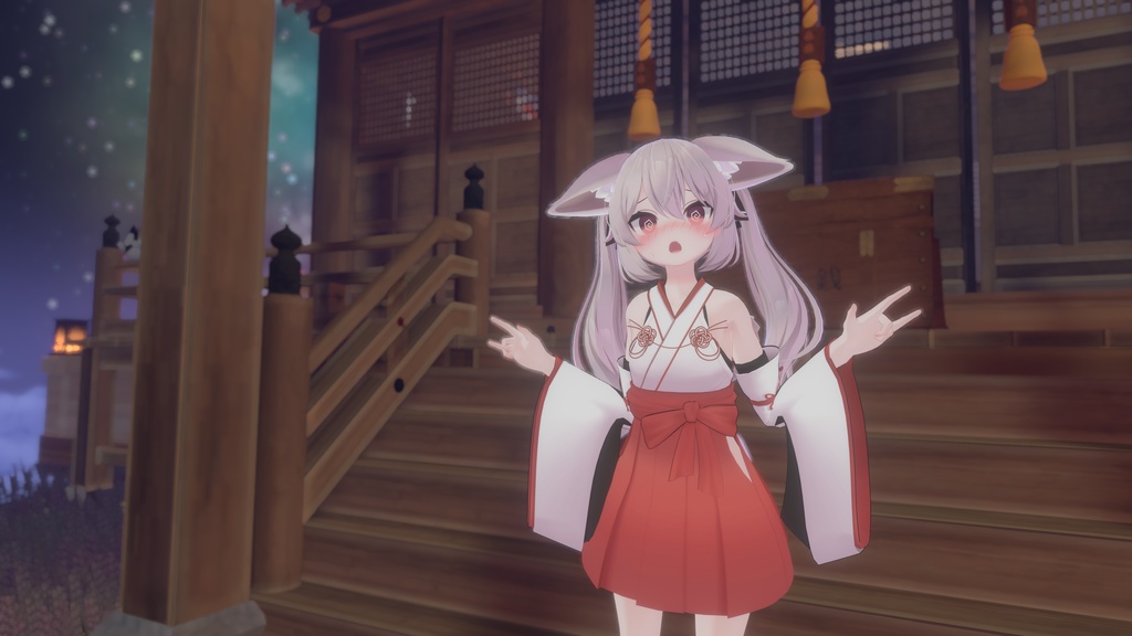 【PB対応】カリン対応みこしょうぞく/Karin_Mikoshozoku VRC用