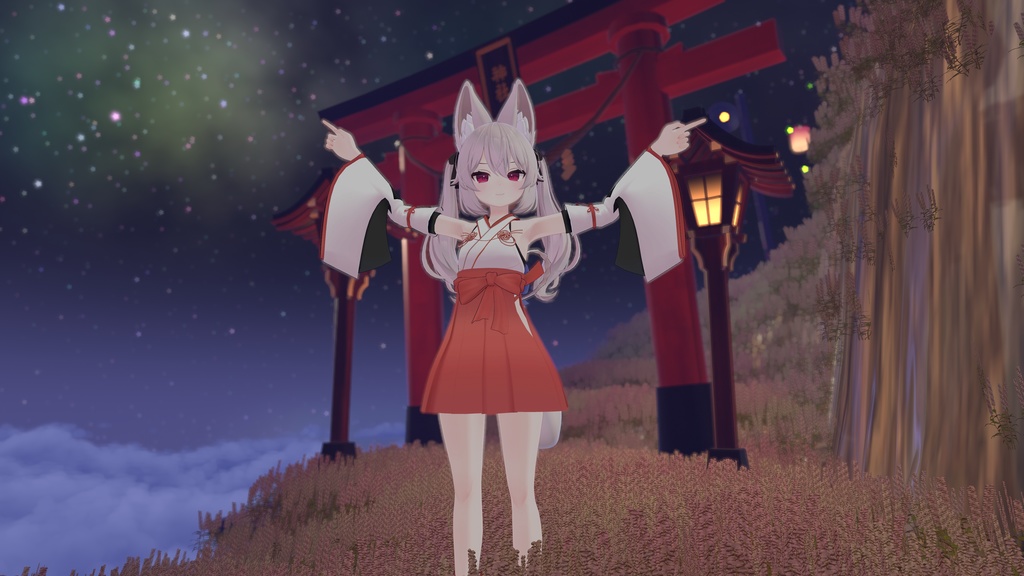 【PB対応】カリン対応みこしょうぞく/Karin_Mikoshozoku VRC用