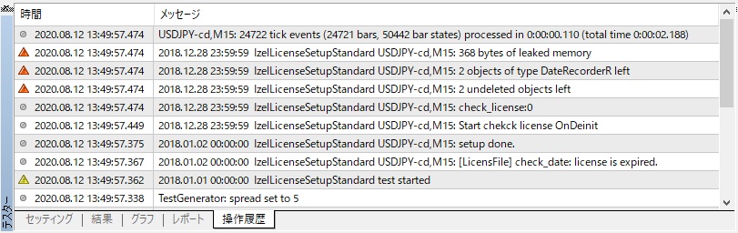 ライセンスセットアップ [for Izel Standard Edition] 