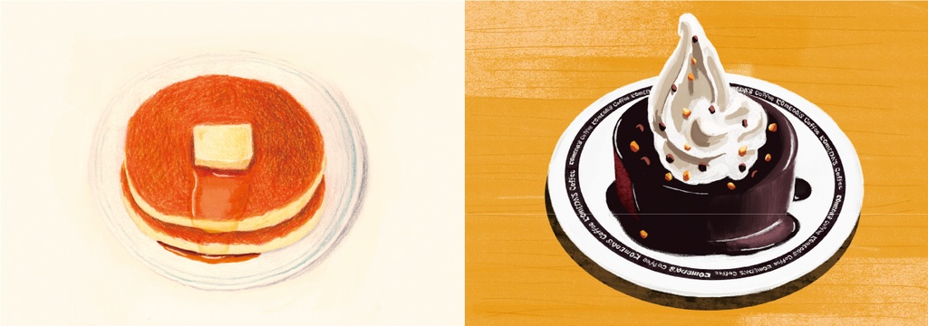 食べ物イラスト集「ごはんとおやつ」