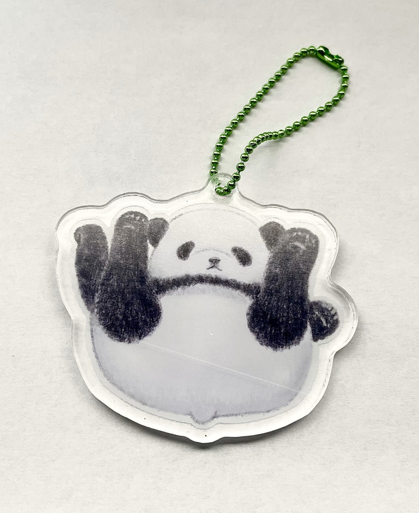 アクリルキーホルダー「パンダ」