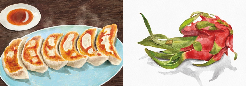 食べ物イラスト集「ごはんとおやつ3」