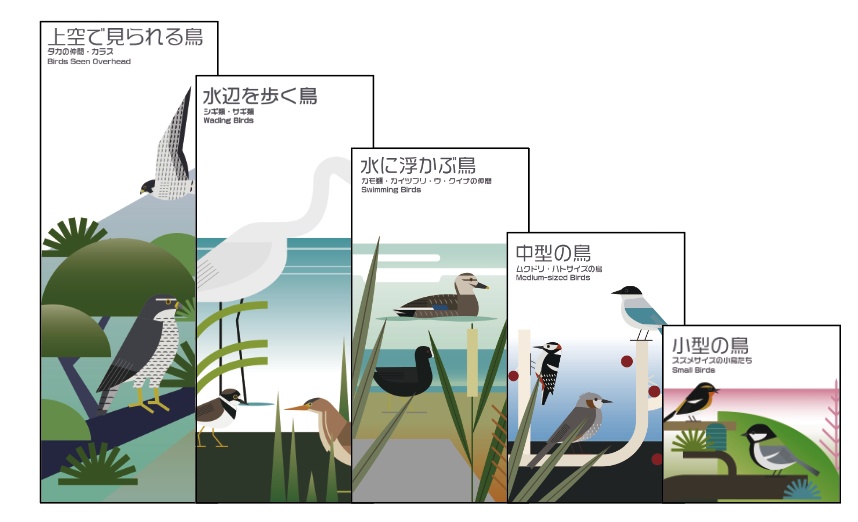 身近な野鳥紹介リーフレットセット