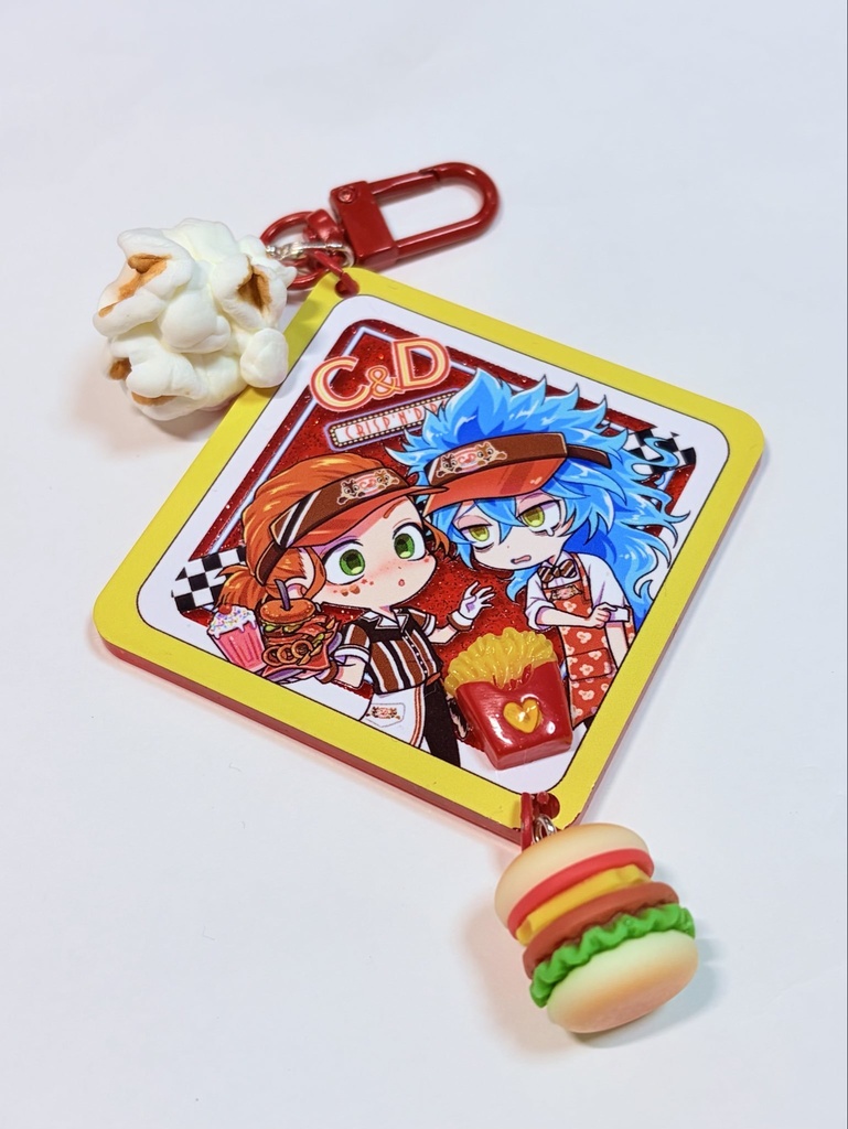 【⚠️まかない品】C&Dイメージ♦️💀アクキー