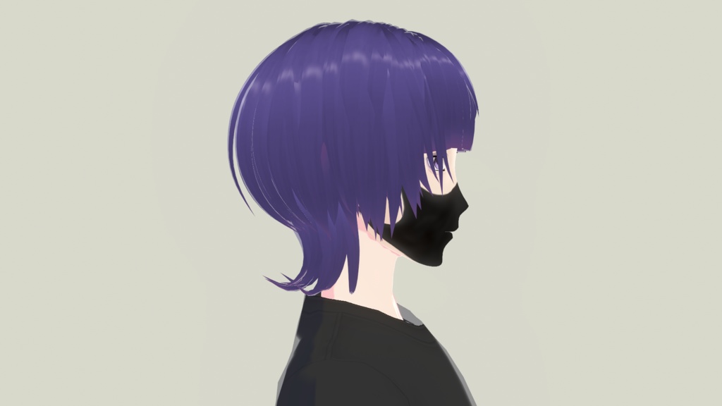 【VRoid】Jellyfish Hair クラゲヘア【Free】