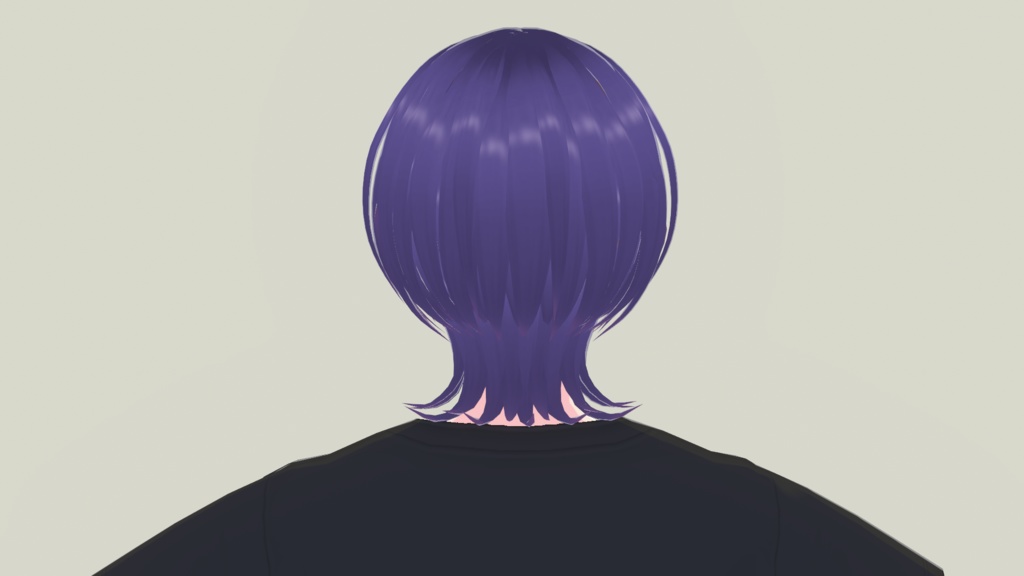 【VRoid】Jellyfish Hair クラゲヘア【Free】