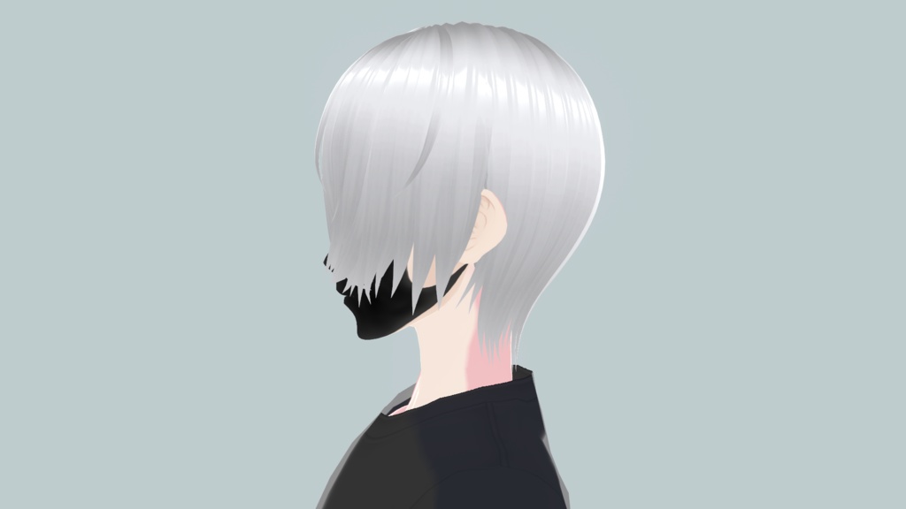 【VRoid】Peek a Bangs Hair 片目隠れヘア【Free】