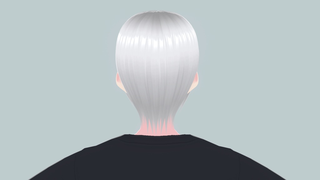 【VRoid】Peek a Bangs Hair 片目隠れヘア【Free】