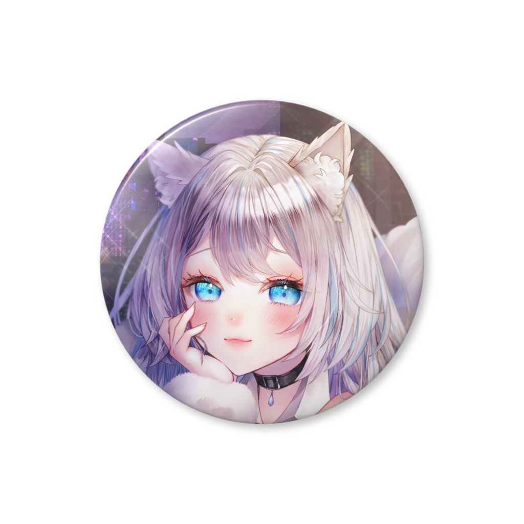 雨狼しずく 誕生日記念 缶バッジ