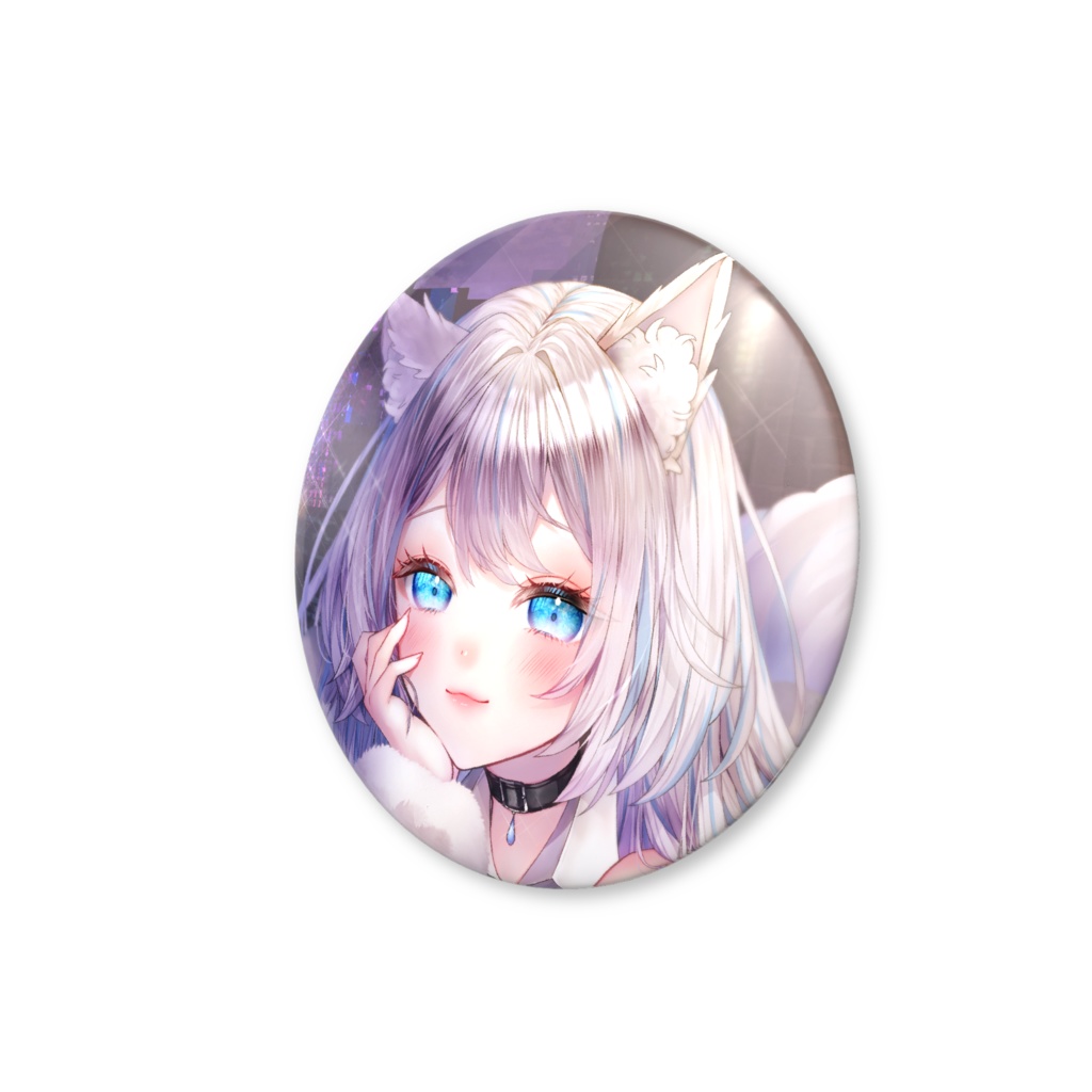 雨狼しずく 誕生日記念 缶バッジ