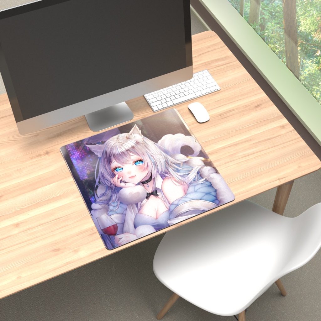 雨狼しずく 誕生日記念 プレイマット