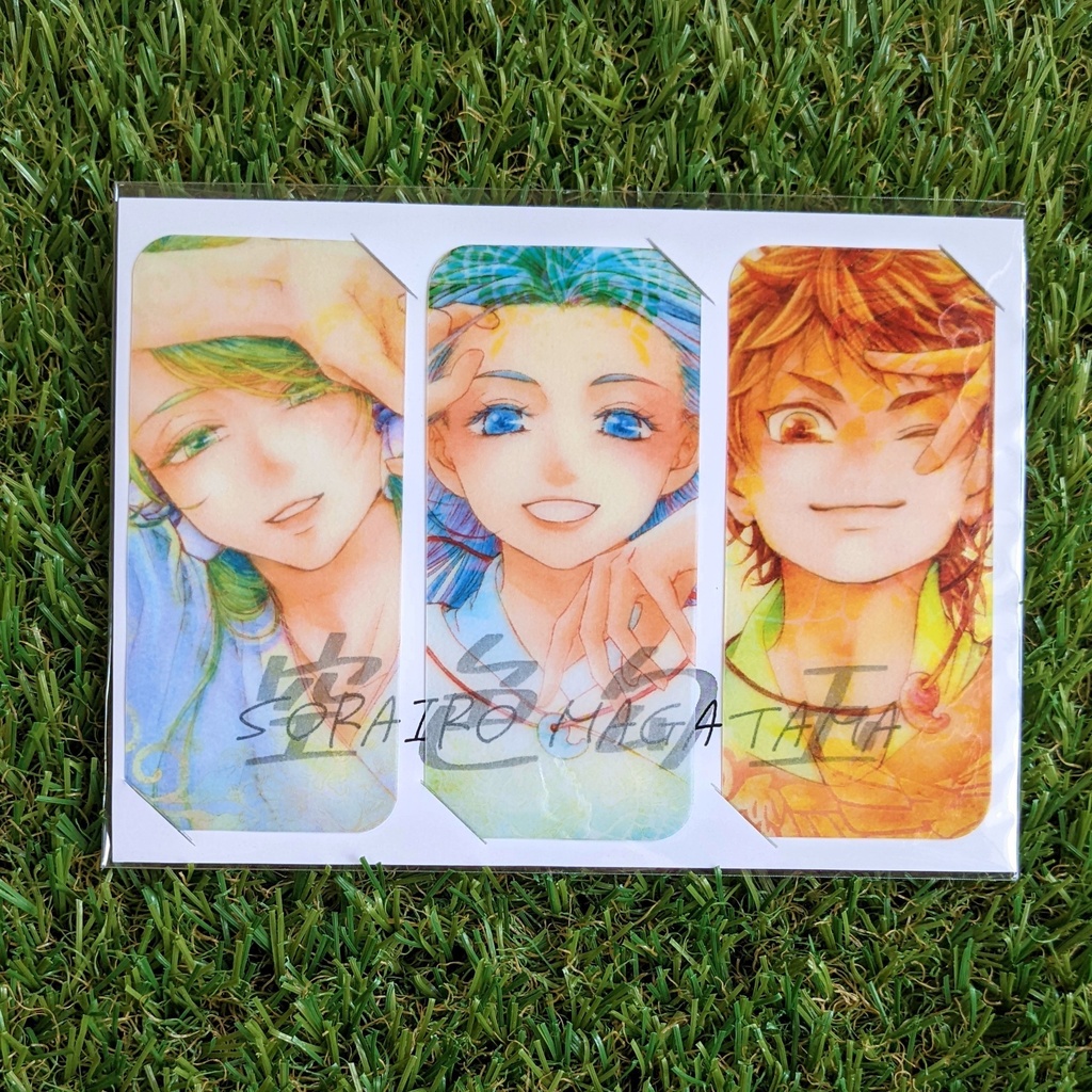 クリアラミしおり