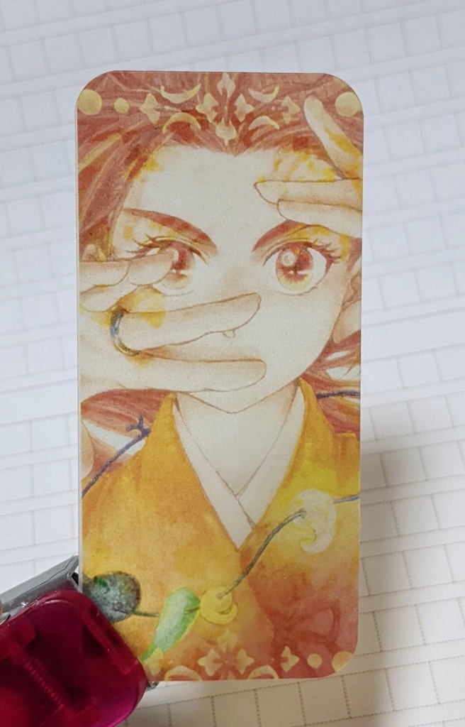 クリアラミしおり