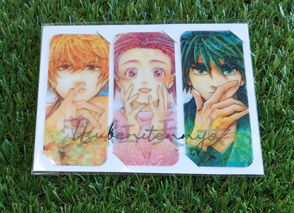 クリアラミしおり