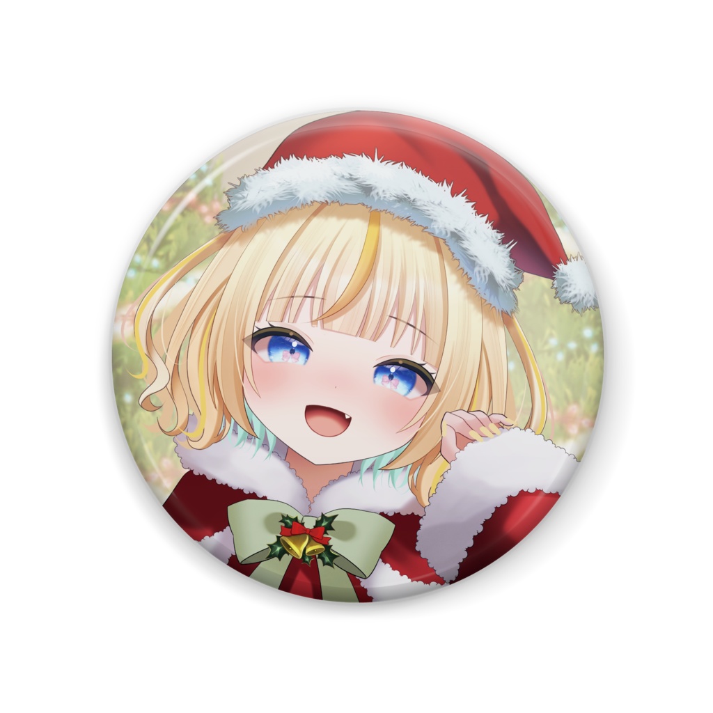 詩優レモナ 缶バッチ ver.2024クリスマス