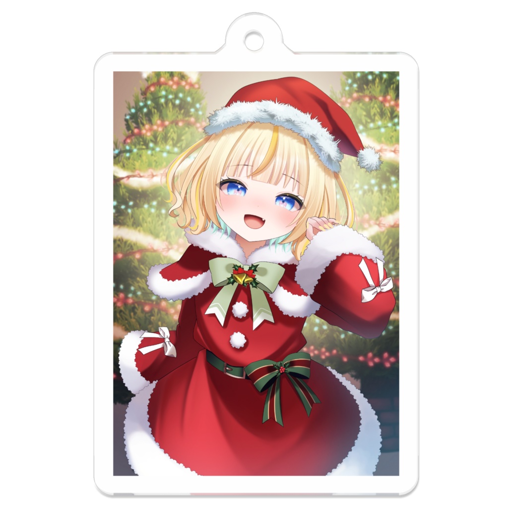 詩優レモナ アクリルキーホルダー ver.2024クリスマス
