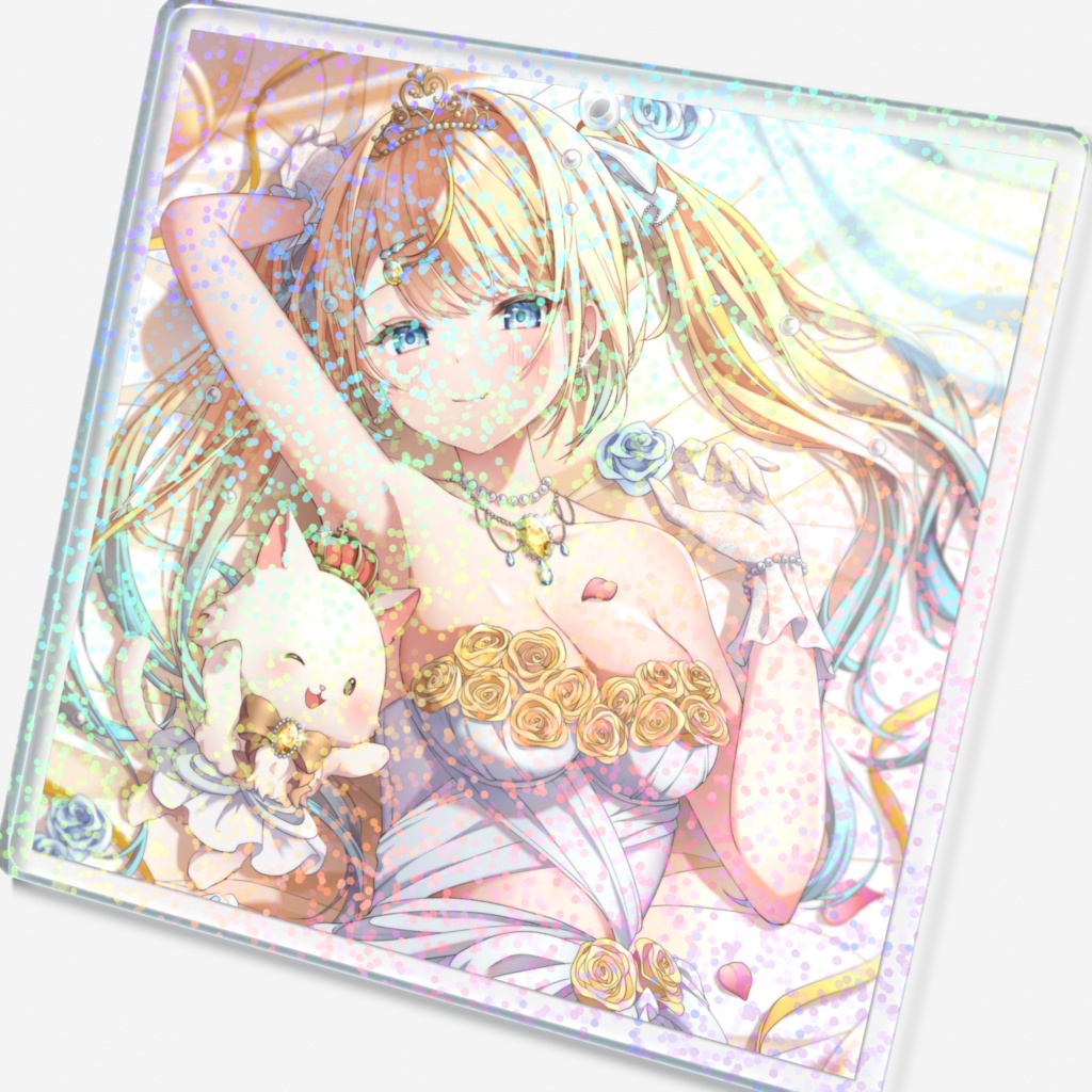 詩優レモナ ホログラムアクリルキーホルダー ver.2025Birthday