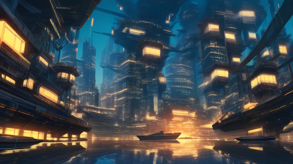 【背景素材】サイバーパンク・SF背景集 Vol.1(20枚・1920x1080)