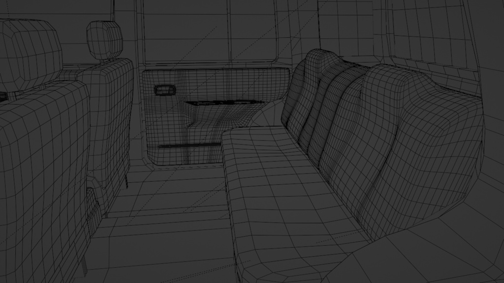 90's SUV 3Dモデル