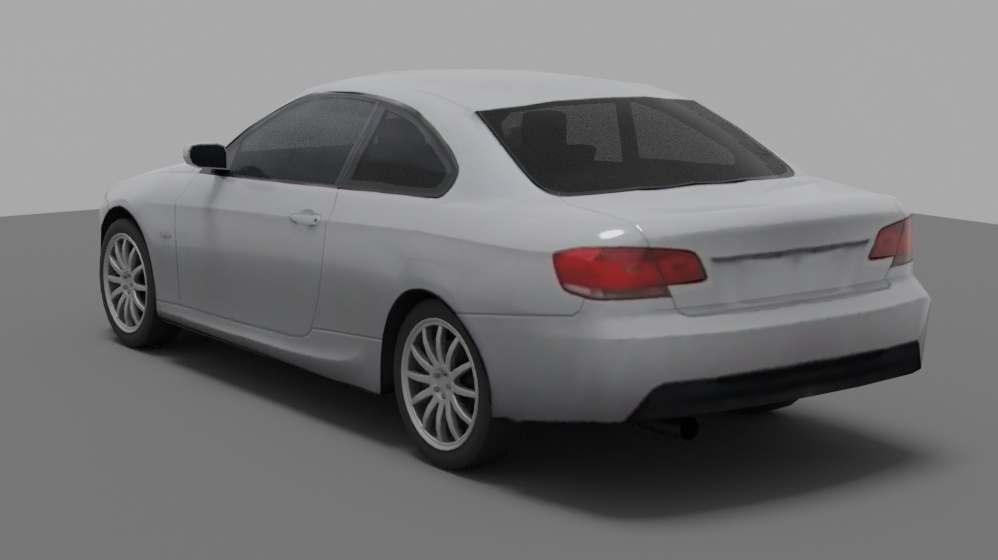 ドイツ製セダン 3Dモデル