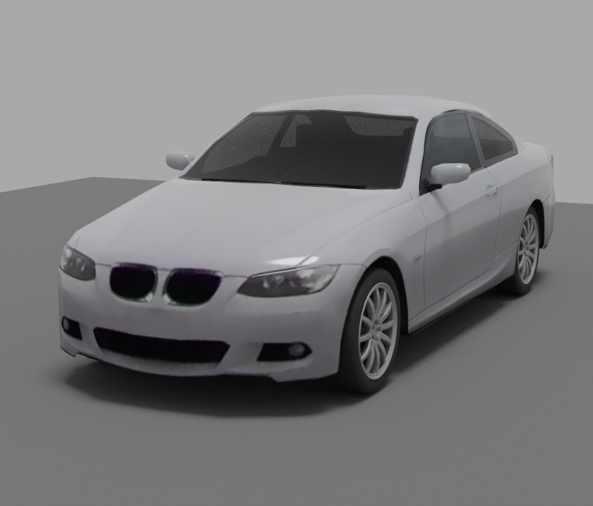 ドイツ製セダン 3Dモデル