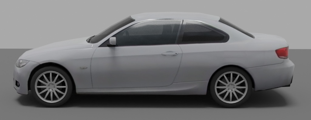 ドイツ製セダン 3Dモデル