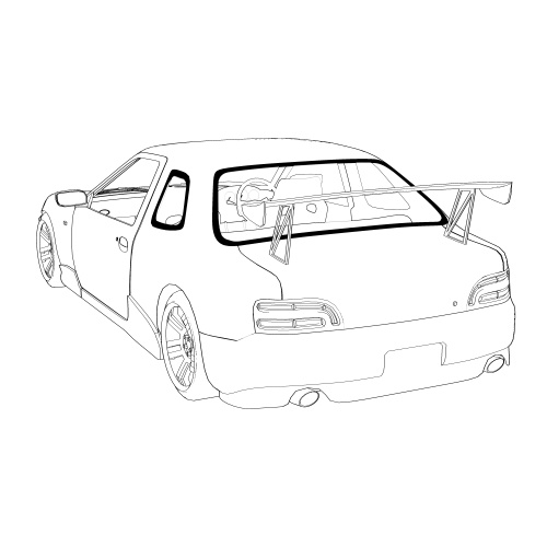 【権利の心配なし】架空スポーツカー『ライジンGTA』