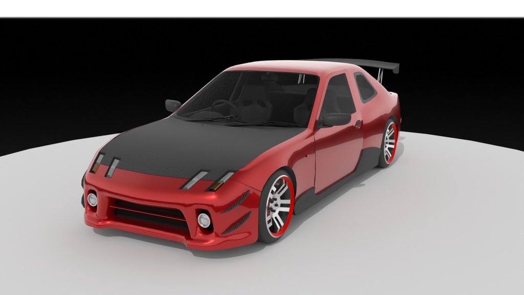 【権利の心配なし】架空スポーツカー『ライジンGTA』