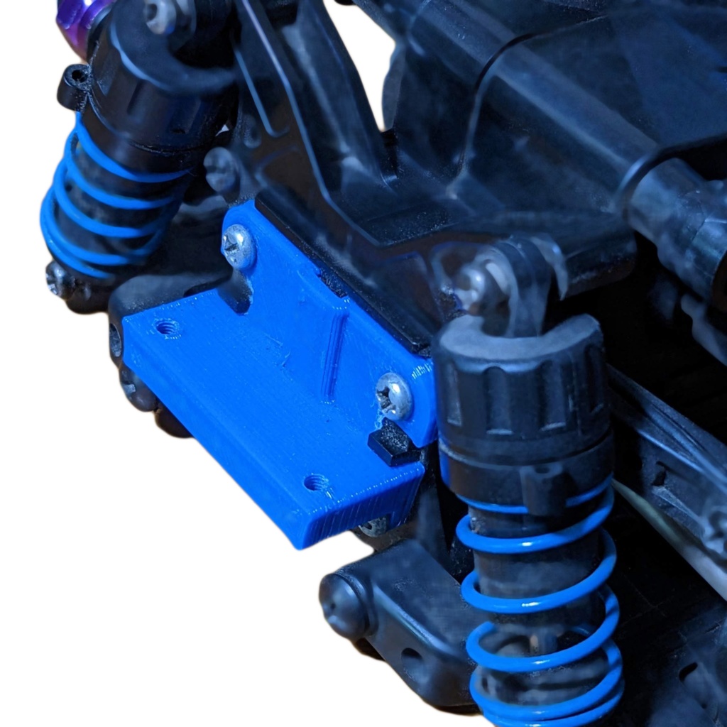 TL01シャーシ用フロント/リアバッテリーマウント(STLファイル)