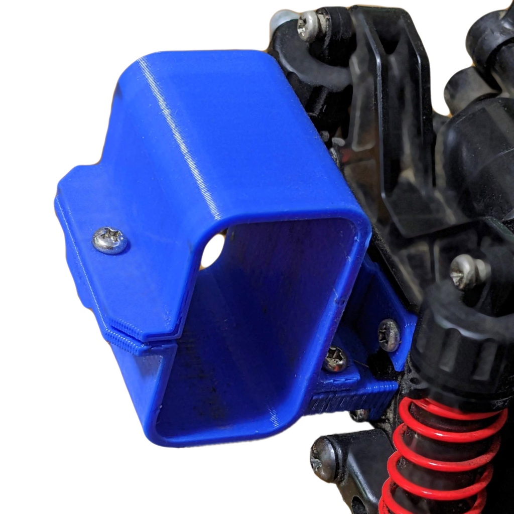 TL01シャーシ用フロント/リアバッテリーマウント(STLファイル)