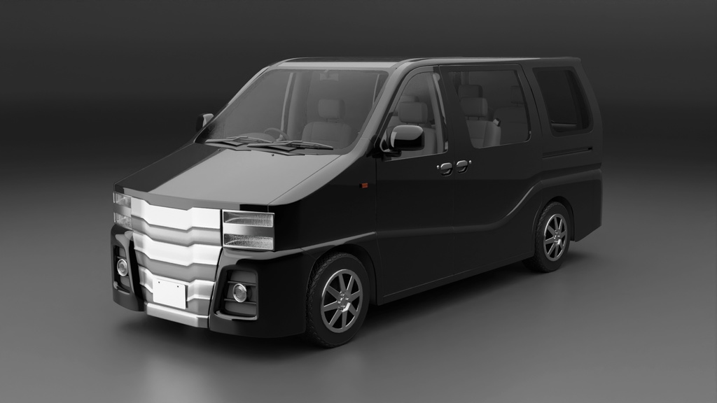 【権利の心配なし】架空ミニバン『セガールSS』