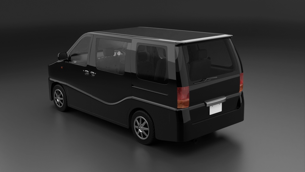 【権利の心配なし】架空ミニバン『セガールSS』