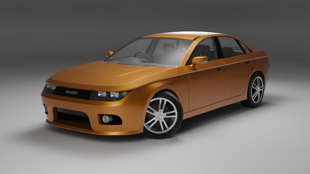 【権利の心配なし】架空セダン『MENGER』