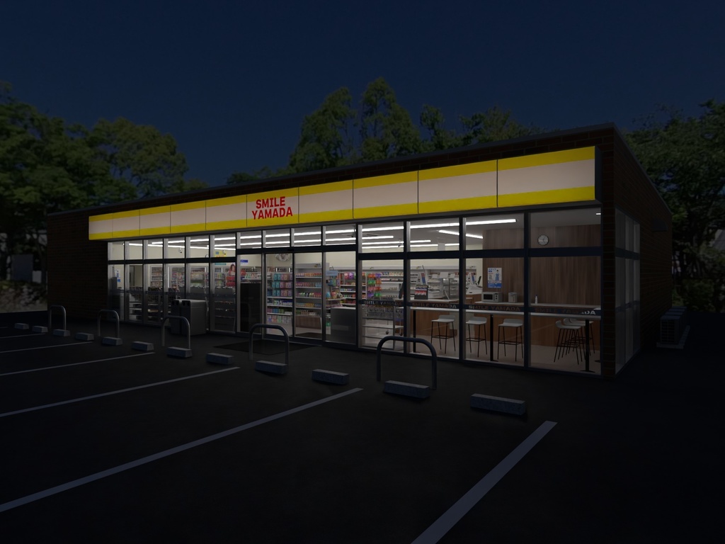 【店内再現】コンビニエンスストア