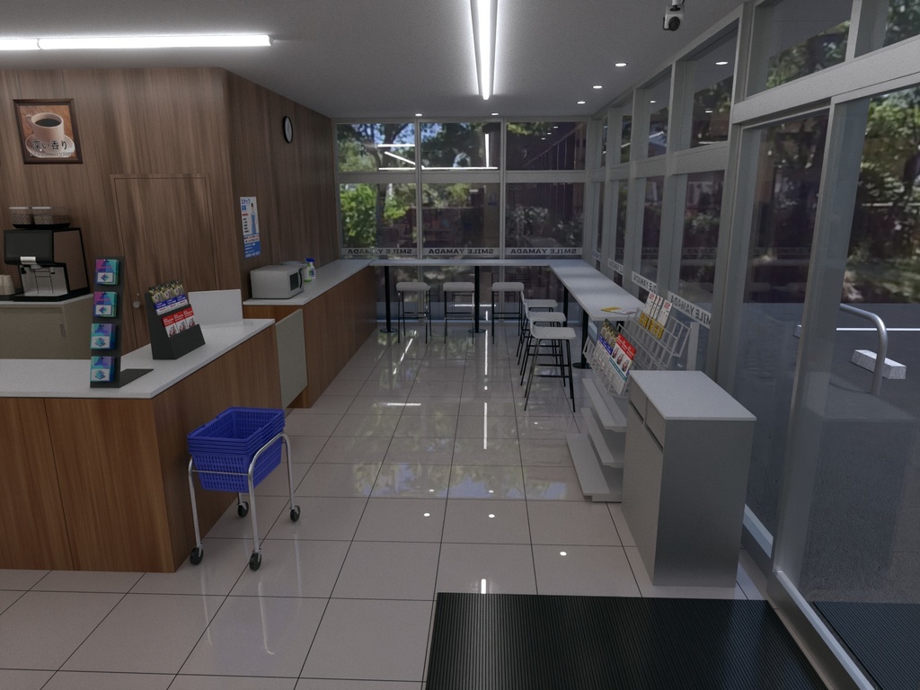 【店内再現】コンビニエンスストア