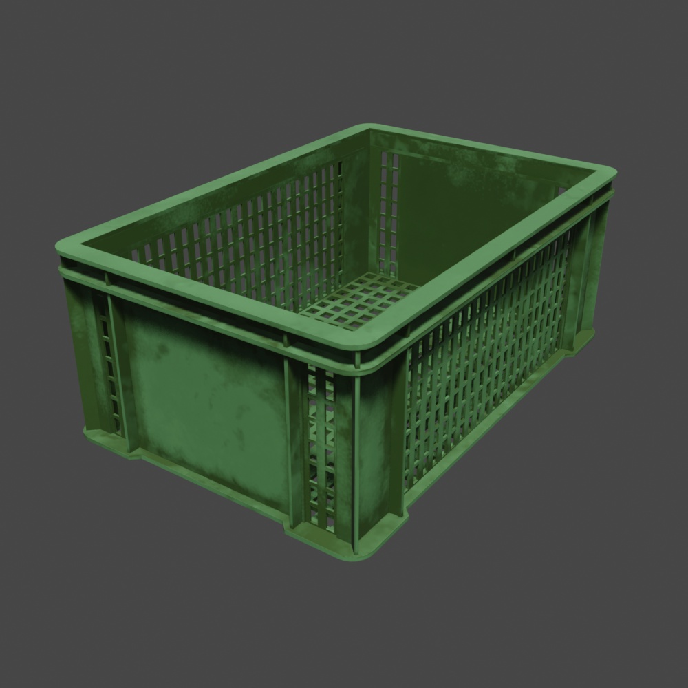 【農家・青果店】プラスチックコンテナ