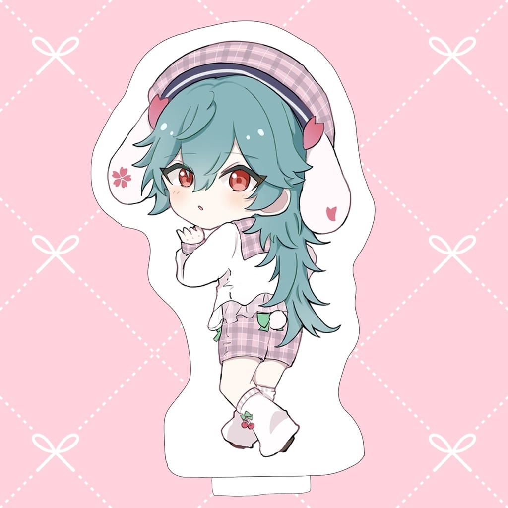 アクリルスタンドver.🐰🌸  - ライカ -