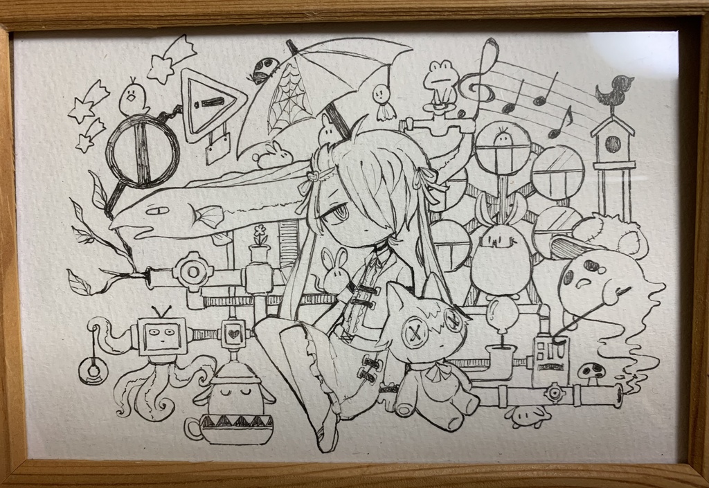 原画 ペン画