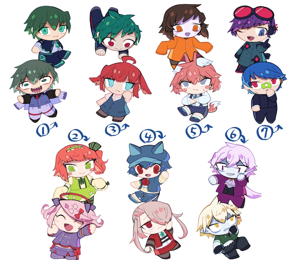 オリキャラビッグアクスタ