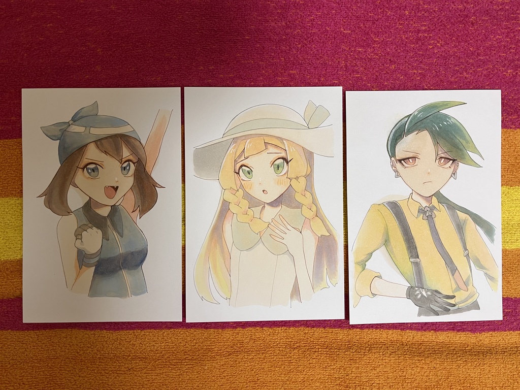 ぽけもん トレーナー 原画