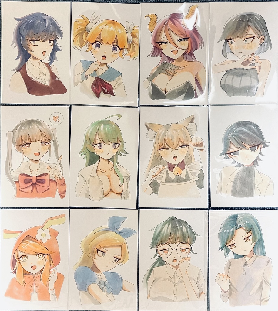 ハガキサイズ原画