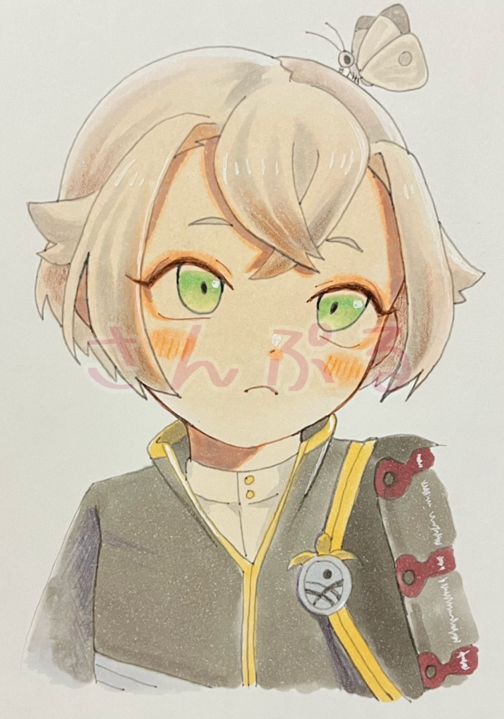 刀剣乱舞 ハガキサイズ原画