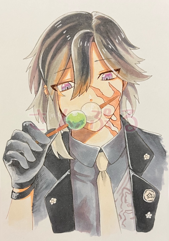 刀剣乱舞 ハガキサイズ原画