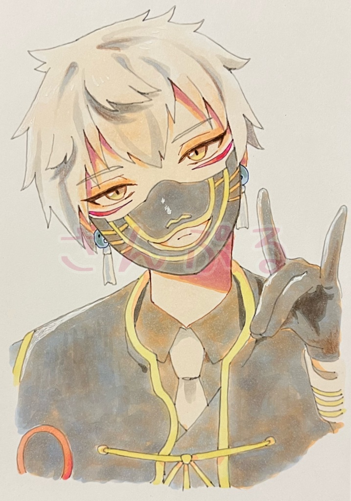 刀剣乱舞 ハガキサイズ原画