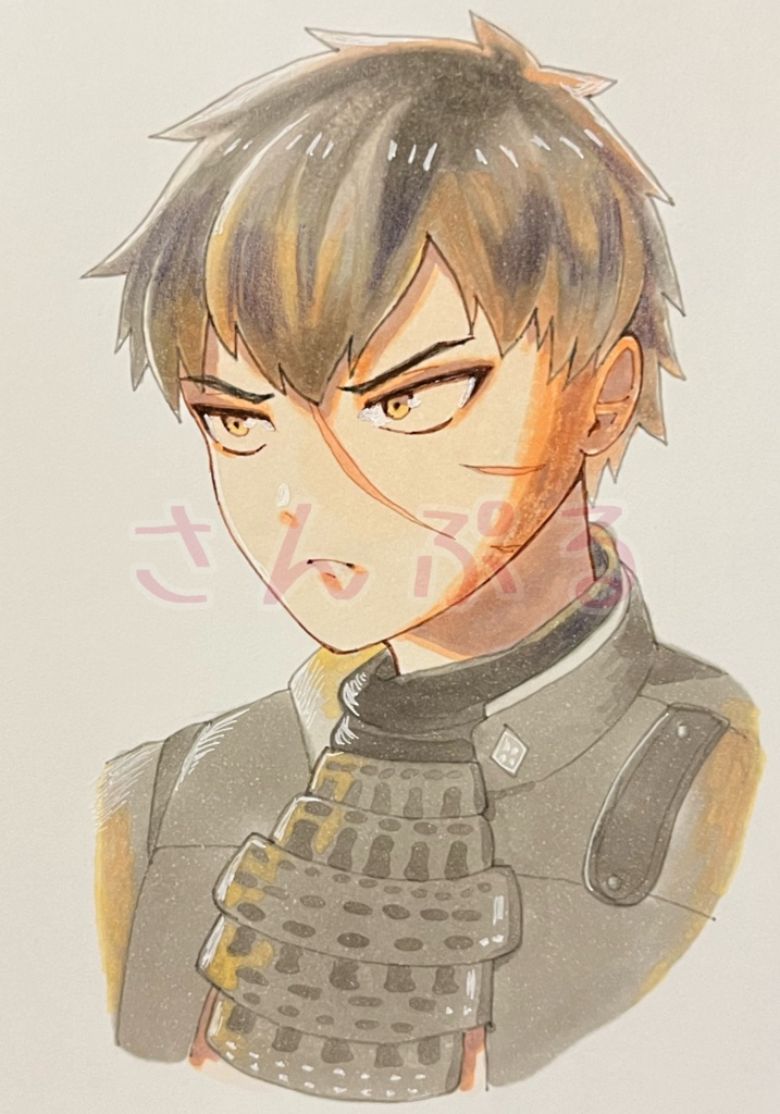 刀剣乱舞 ハガキサイズ原画